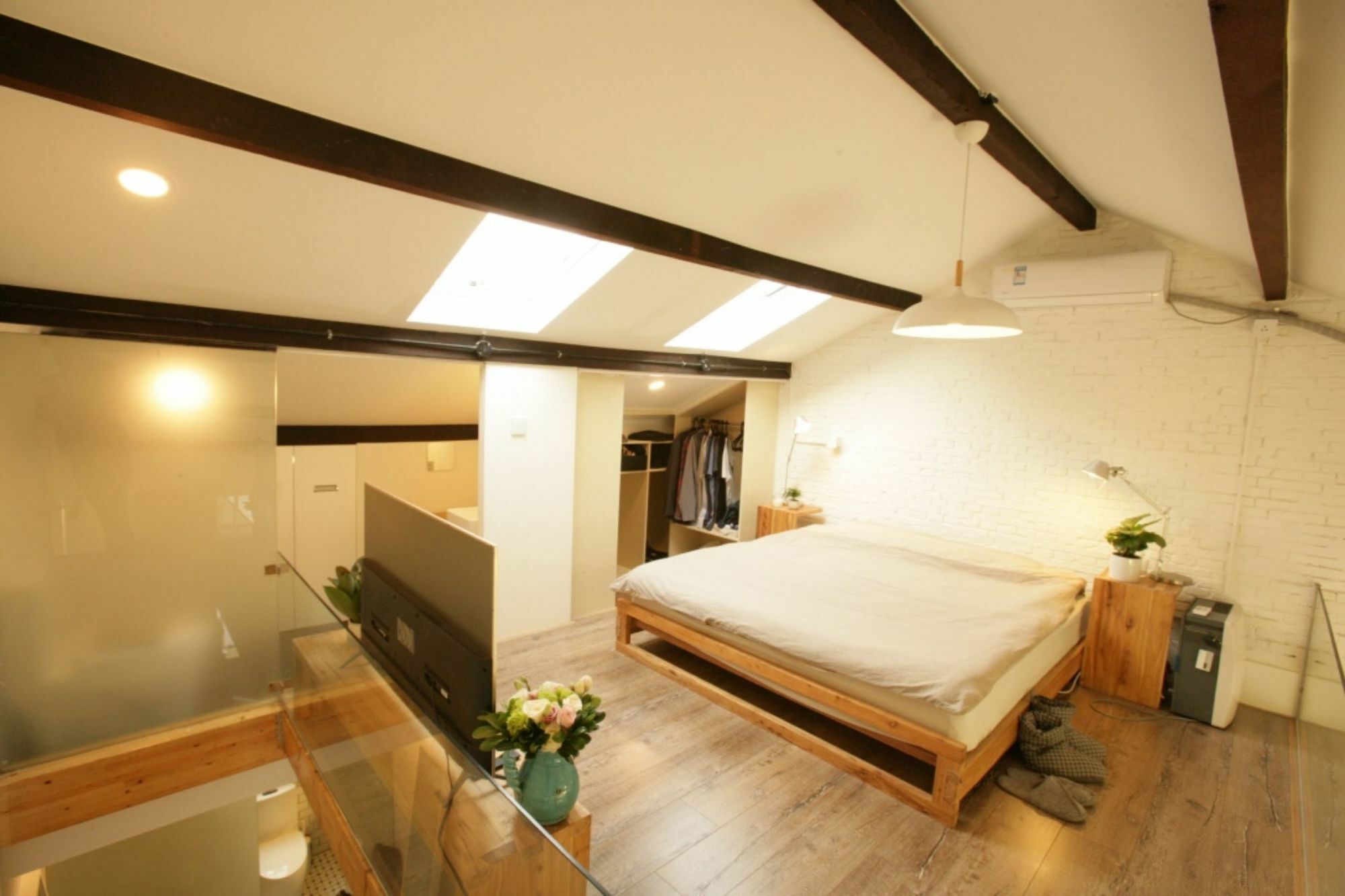 Апартаменты Fx78 Loft & Terrace Шанхай Экстерьер фото